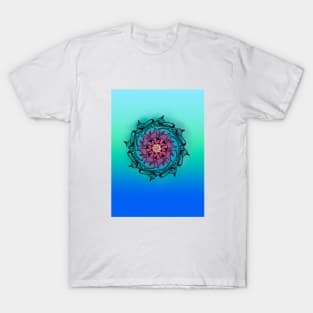 colorful gradient mandala T-Shirt